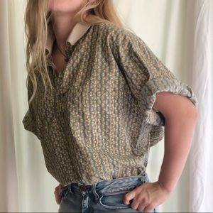 Large Vintage Style Tori Richard Dress Shirt